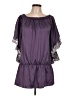 Marineblu Purple Short Sleeve Blouse Size L - photo 1