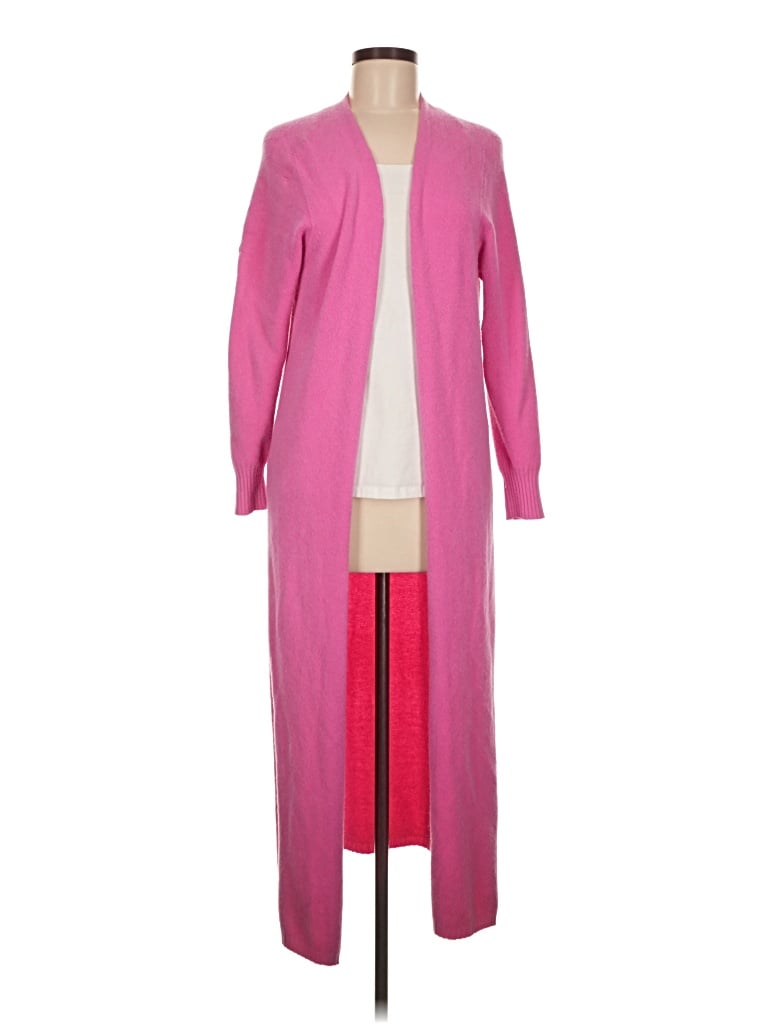 Pre-owned Apparis Cardigan Sweater In Pink