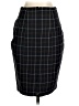 Express Plaid Black Formal Skirt Size 0 - photo 2