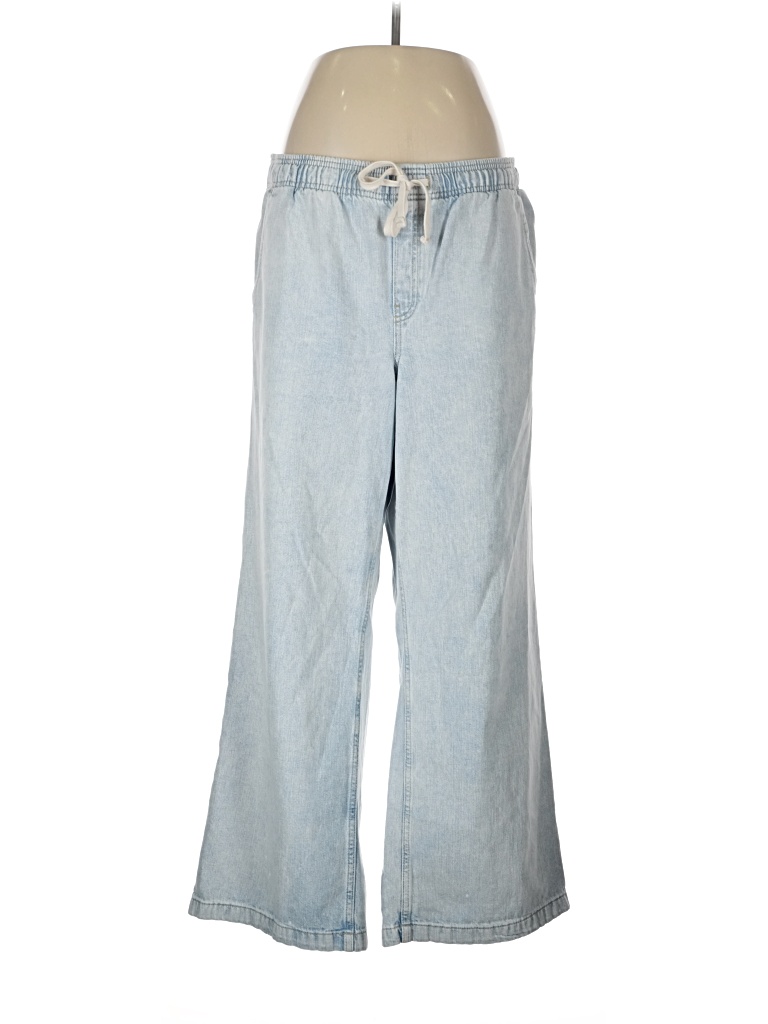 Pre-owned Gap Casual Pants In Blue