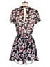 Trixxi 100% Polyester Floral Black Romper Size S - photo 2