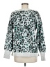 Ann Taylor LOFT Animal Print Silver Cardigan Size M - photo 2