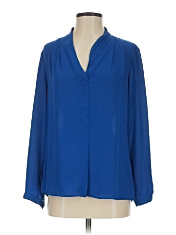 Rose + Olive Long Sleeve Blouse (view 1)