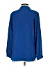 Rose + Olive 100% Polyester Blue Long Sleeve Blouse Size S - photo 2