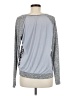 Kut from the Kloth Animal Print Silver Pullover Sweater Size M - photo 2
