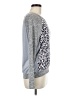 Kut from the Kloth Animal Print Silver Pullover Sweater Size M - photo 4