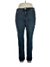 Cj Banks Solid Blue Jeans Size 16 - photo 1