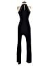 INC International Concepts 100% Polyester Solid Black Jumpsuit Size XS - photo 2