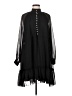 Stellah 100% Polyester Black Casual Dress Size M - photo 1