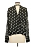 BCBGMAXAZRIA 100% Polyester Black Long Sleeve Blouse Size S - photo 2
