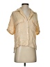 Zara Tan Short Sleeve Blouse Size XS - photo 1