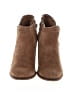 Lucky Brand 100% Leather Tan Ankle Boots Size 6 1/2 - photo 2