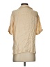 Zara Tan Short Sleeve Blouse Size XS - photo 2