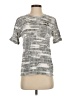 Adidas Houndstooth Silver Short Sleeve T-Shirt Size S - photo 1