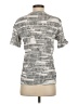 Adidas Houndstooth Silver Short Sleeve T-Shirt Size S - photo 2