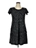En Focus Studio Animal Print Gray Casual Dress Size 14 - photo 1