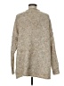 Jodifl Tweed Tan Turtleneck Sweater Size M - photo 2