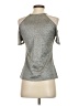 JLo by Jennifer Lopez Gray Short Sleeve Top Size XS - photo 2