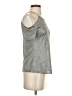 JLo by Jennifer Lopez Gray Short Sleeve Top Size XS - photo 4