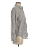 Rails Stripes Silver Gray Long Sleeve Button-Down Shirt Size S - photo 4