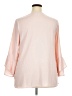 Roaman's 100% Polyester Pink 3/4 Sleeve Blouse Size 18W - photo 2