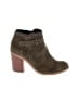 Sole Society Brown Green Ankle Boots Size 6 1/2 - photo 1