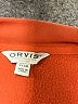 Orvis Orange Pullover Sweater Size S - photo 7