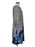 Gabby Skye Houndstooth Blue Casual Dress Size 8 - photo 4