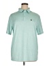 Assorted Brands Teal Short Sleeve Button-Down Shirt Size XL - photo 1