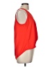 Lush 100% Polyester Orange Sleeveless Blouse Size M - photo 4