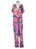 Lulus Tropical Pink Jumpsuit Size XS - photo 1