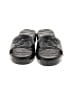 Valentino 100% Rubber Black Sandals Size EU 37 - photo 2
