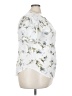 Unbranded Floral White Short Sleeve Blouse Size 3X - photo 4