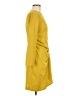 Donna Morgan Yellow Casual Dress Size 6 - photo 4
