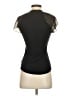 Express 100% Polyester Black Short Sleeve Top Size XS - photo 2