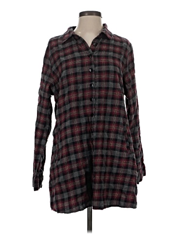 Tulip Long Sleeve Button-Down Shirt (view 1)