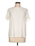 Shein Curve Ivory Short Sleeve Blouse Size 12 Plus (0) - photo 1