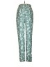 Keepsake 100% Polyester Floral Green Casual Pants Size S - photo 1