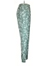 Keepsake 100% Polyester Floral Green Casual Pants Size S - photo 4