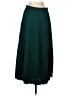 J.Crew 100% Polyester Solid Green Formal Skirt Size 2 - photo 1