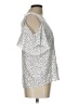 Shein Ivory Short Sleeve Blouse Size 12 - photo 4