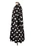 Unbranded 100% Polyester Polka Dots Black Casual Dress Size L - photo 5