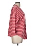 Bobeau Stripes Red 3/4 Sleeve Blouse Size M - photo 4