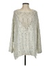 Altar'd State Metallic Silver Pullover Sweater Size S - photo 1