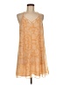 BCBGeneration 100% Polyester Paisley Orange Casual Dress Size M - photo 1