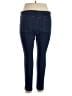 Hue Solid Blue Jeggings Size XXL - photo 2