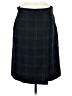 Lands' End Plaid Green Formal Skirt Size 8 - photo 1