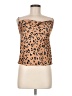 Nasty Gal Inc. 100% Polyester Tan Brown Sleeveless Top Size 6 - photo 1