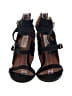 Valentino Black Suede Sandals Size EU 38 - photo 2