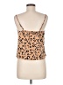 Nasty Gal Inc. 100% Polyester Tan Brown Sleeveless Top Size 6 - photo 2